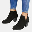 Hailey | Women's Block Heel Ankle Boots with Comfortable Casual Everyday Walking