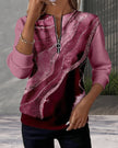 Half-Zip | Women's Vintage Zip-Up Sweatshirt Pullover