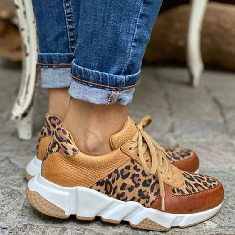 Ember | Women's Leopard Sneakers