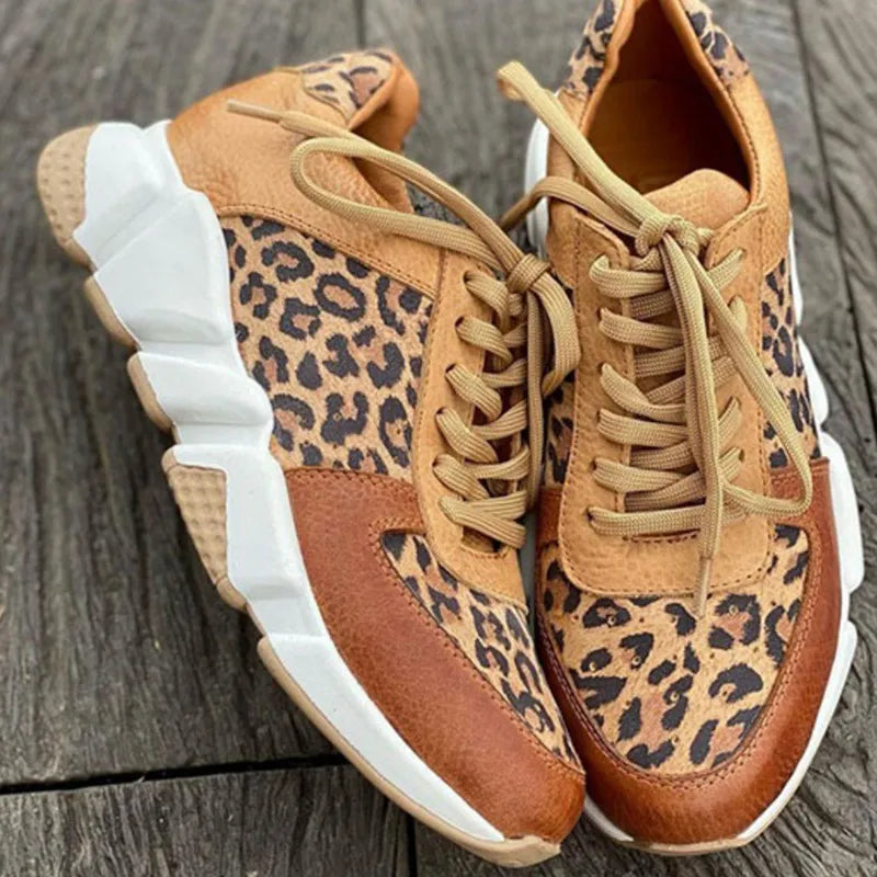 Ember | Women's Leopard Sneakers