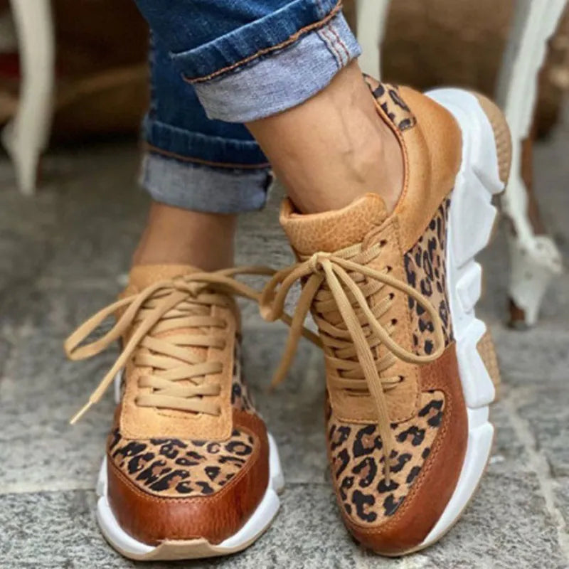 Ember | Women's Leopard Sneakers
