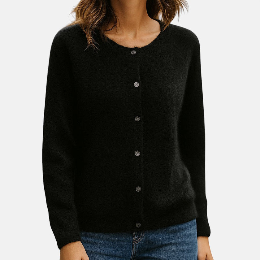 Nivola | Women's Versatile Cashmere Button-Front Sweater Pullover