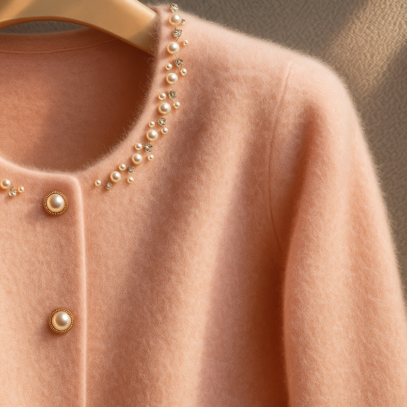 Eleanor | Women's Cozy Cardigan Sweater Knit Sweater with Wrap Elegant for Everyday