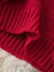 Leonora | Women's Long Fair Isle Tacky Holiday Mock-Neck Knit Sweater