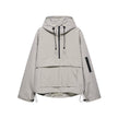 Anorak Jacket Women Hooded Half Zip Relaxed Fit Sport