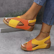 FJØRNA women's orthopedic sandals with adjustable straps and cushioned footbed, designed for comfort and support.