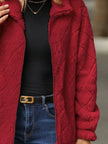Birgit | Women's Zip-Up Sherpa Jacket with Pockets