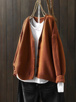 Amoria | Women's Versatile Knit V-Neck Cardigan Sweater