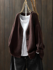 Amoria | Women's Versatile Knit V-Neck Cardigan Sweater