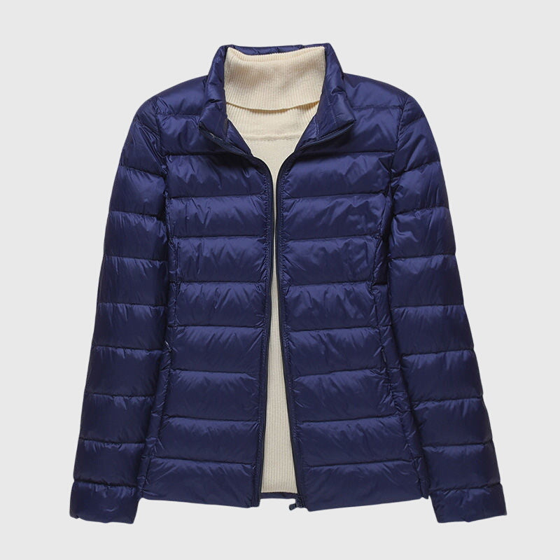 Quilted Jacket Women Ultra-Light Windproof Water-Resistant