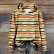Julie | Women's Cozy Oversized Knit Nordic Hoodie Sweatshirt