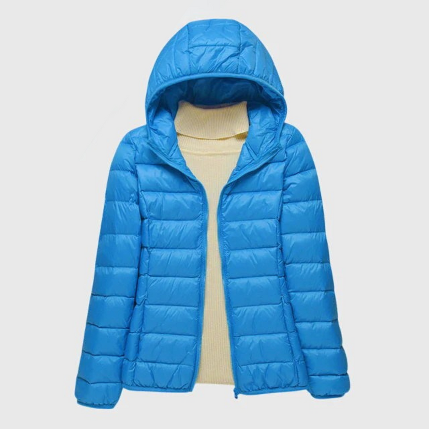 Quilted Jacket Women Ultra-Light Windproof Water-Resistant