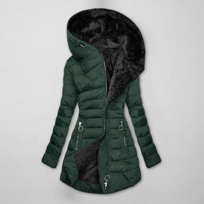 Lærke | Women's Long Quilted Jacket