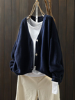 Coralie | Women's Versatile Knit V-Neck Cardigan Sweater