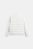 Padded Jacket Men Straight Collar Structured Regular Fit Cotton Blend