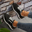 FJØRNA women's orthopedic sneakers with breathable mesh and non-slip soles, designed for comfort and support.
