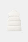 Gilet Vest Men Sleeveless High Stand Collar Zip Regular Fit