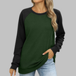 Lhantel | Women's Versatile Sweatshirt Pullover Sweater with Round-Neck Long-Sleeve Cozy for Everyday