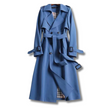 Trench Coat Adjustable Waist Classic Belted Long Coat | Wende