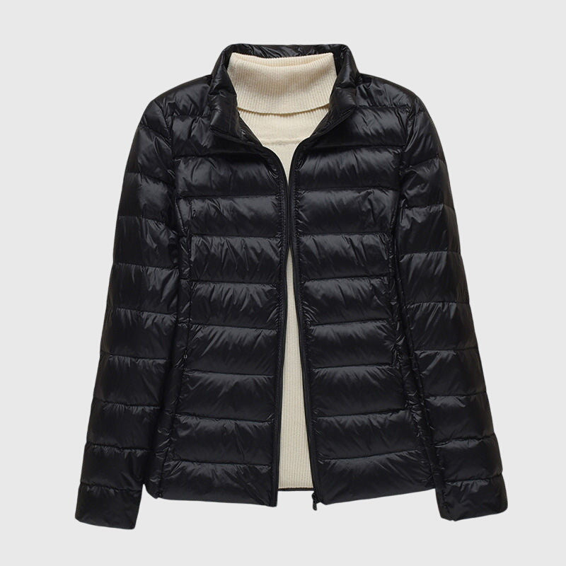 Quilted Jacket Women Ultra-Light Windproof Water-Resistant