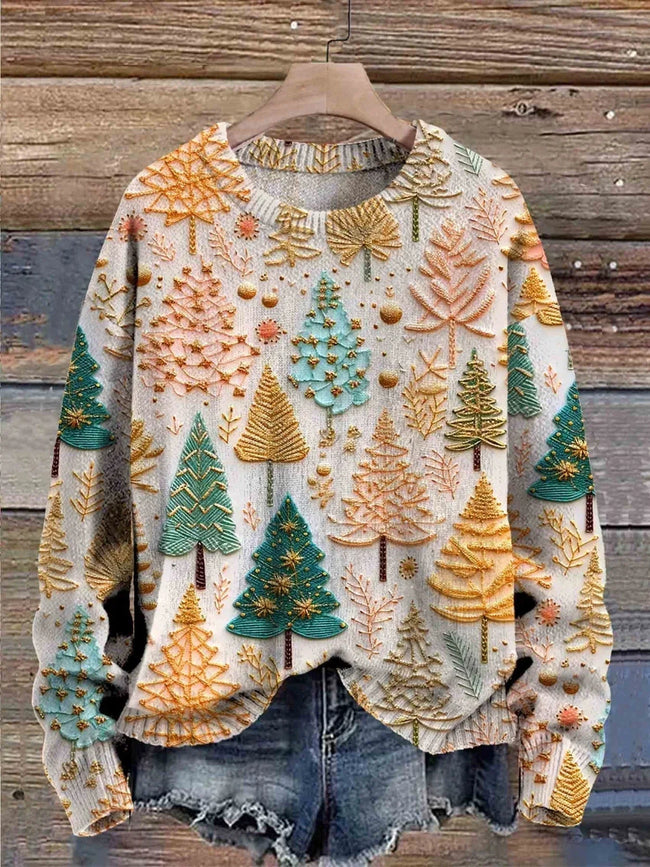 Lyravessa | Women's Versatile Knit Sweater Pullover with Cozy Soft Long-Sleeve Warm