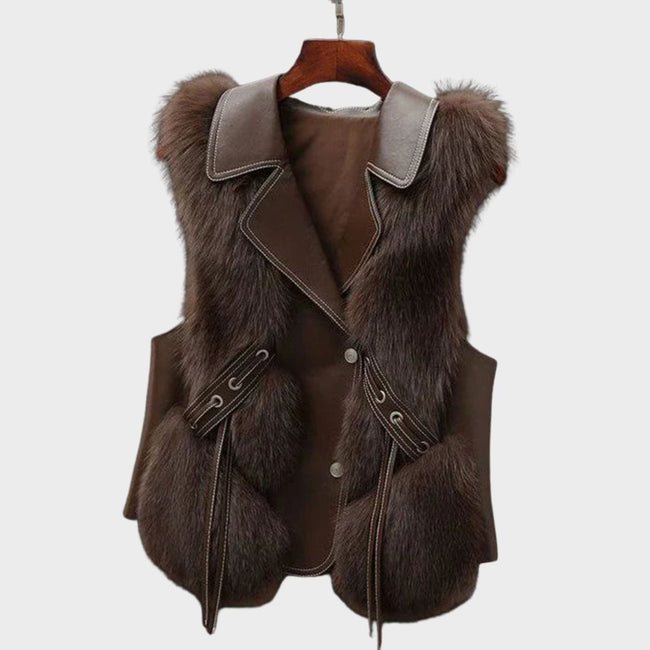 Hayden Megan | Women's Tailored Knit Gilet Vest with Cozy Elegant for Layering