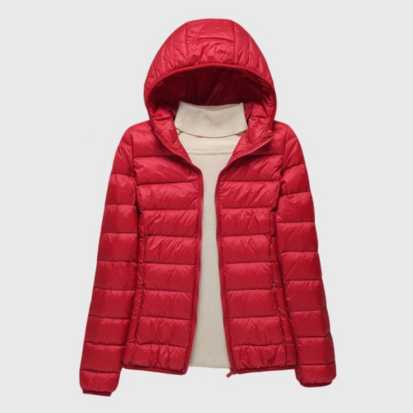 Quilted Jacket Women Ultra-Light Windproof Water-Resistant