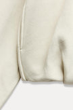Quilted Jacket Women Round Collar Cotton Blend Regular Fit
