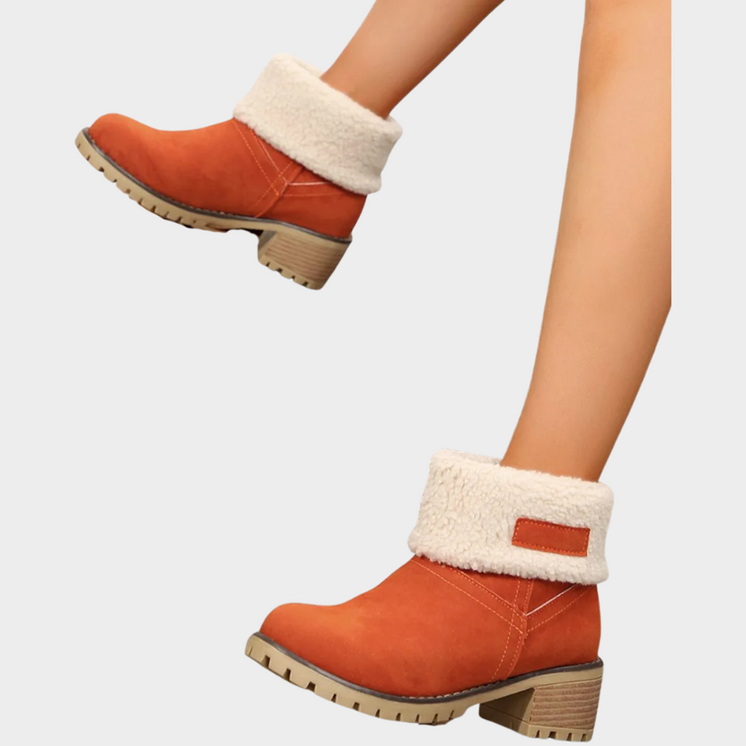 Brynn | Women's Mid Heel Winter Boots with Comfortable Casual Everyday Walking