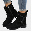 Delaney | Women's Low Heel Ankle Boots with Comfortable Casual Everyday Walking