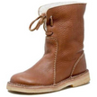 Insulating | Women's and waterproof boots with Leather Comfortable Casual Everyday