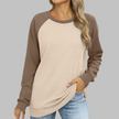 Lhantel | Women's Versatile Sweatshirt Pullover Sweater with Round-Neck Long-Sleeve Cozy for Everyday