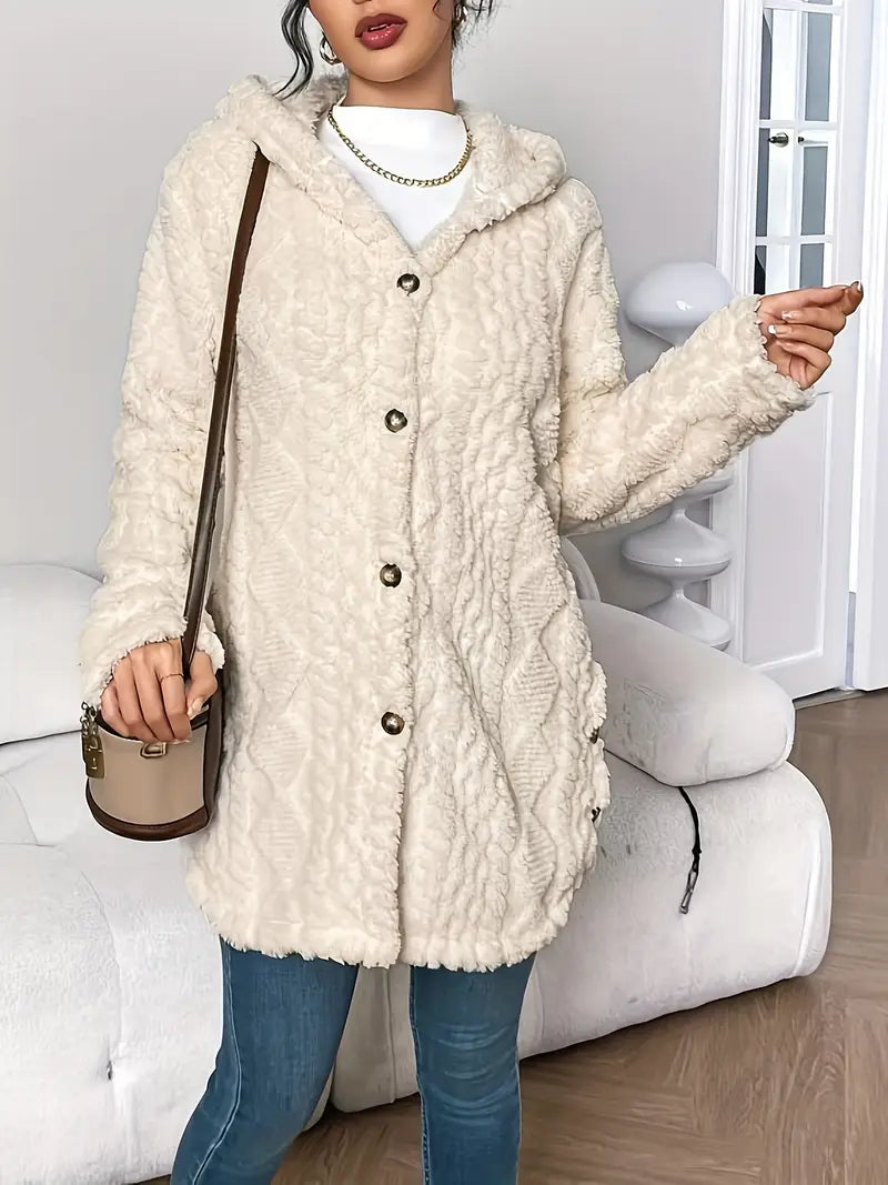 Hayden Soof | Women's Versatile Knit Hooded Cardigan Sweater