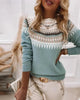 Saskia | Women's Relaxed-Fit Knit Sweater with Cozy Breathable Knit for Casual