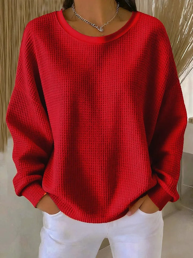 Nova | Women's Chic Knit Sweater Pullover with Wrap Cozy for Layering