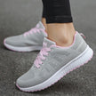 FJØRNA women's orthopedic walking shoes with lace-up knit design, comfortable support and stylish fit for everyday walking.