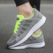 FJØRNA women's orthopedic walking shoes with lace-up knit design, providing comfort and support for everyday walking.