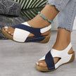 FJØRNA women's orthopedic sandals with adjustable straps and cushioned soles, designed for comfortable support and everyday wear.