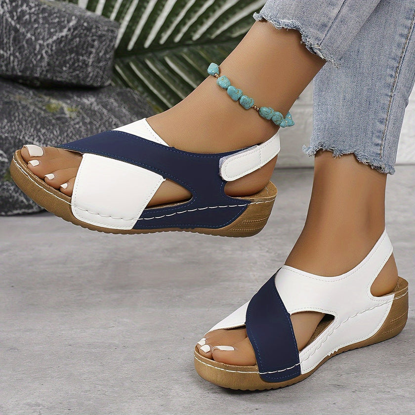 FJØRNA women's orthopedic sandals with adjustable straps and cushioned soles, designed for comfortable support and everyday wear.