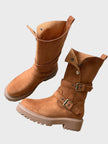 Harlow | Women's Winter Fur High Boots with Comfortable Casual Everyday Walking