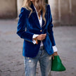 Sara | Women's Velvet Blazer