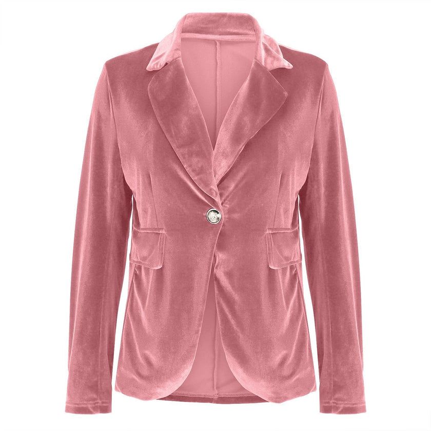 Sara | Women's Velvet Blazer