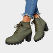 Kenna | Women's Block Heel Ankle Boots with Comfortable Casual Everyday Walking