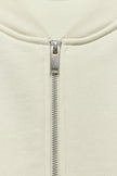 Quilted Jacket Women Round Collar Cotton Blend Regular Fit