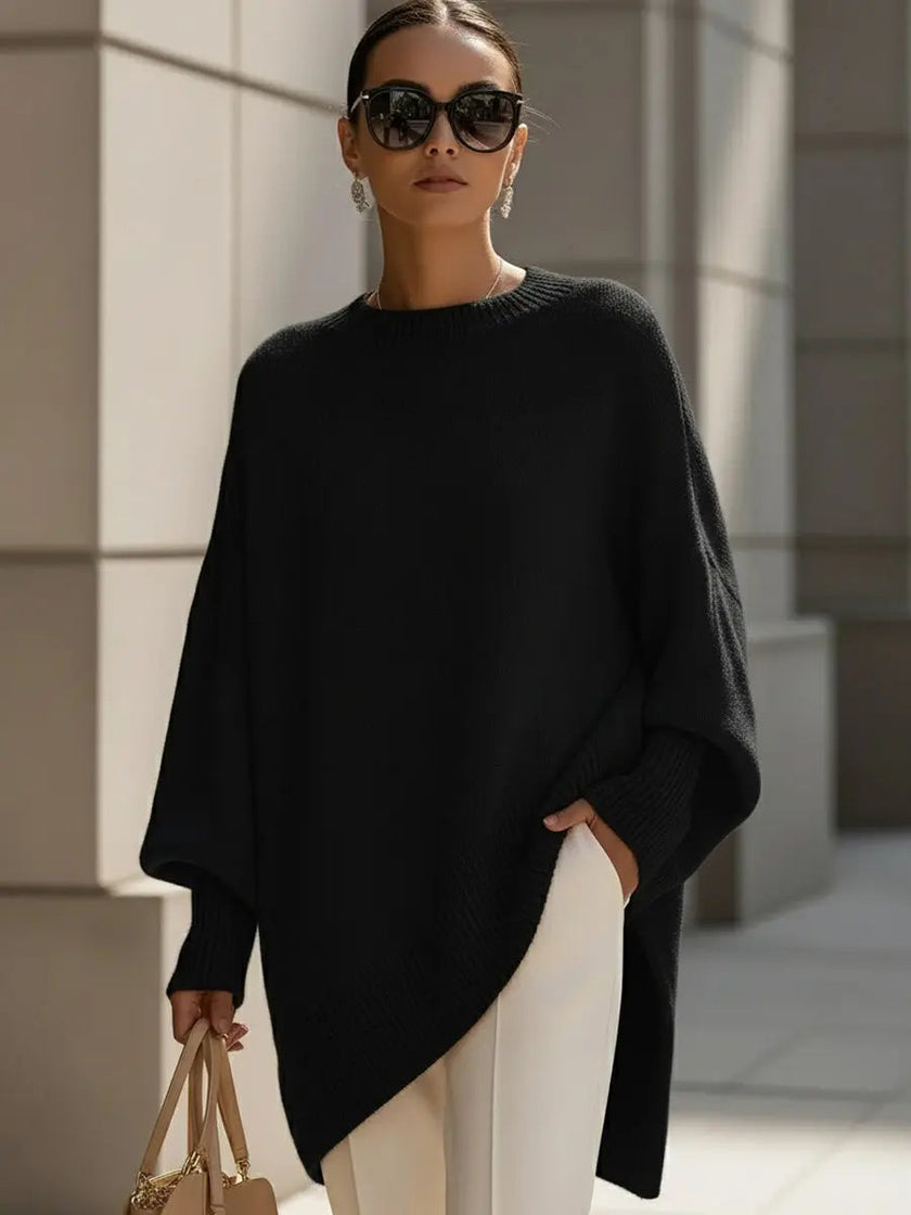 Claire | Women's Sophisticated Oversized Knit Sweater with Cozy Elegant for Winter