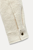 Polo Collar Jacket Women Buckle Pockets Recycled Polyester Regular Fit
