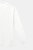Polo Shirt Women Long Sleeve Ribbed Cotton Notched Collar