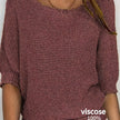 Knit Sweater Open Knit Relaxed Fit Lightweight Pullover Jumper | Judith