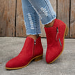 Elara | Women's Zip Ankle Elegance, Ease Boots with Comfortable Casual