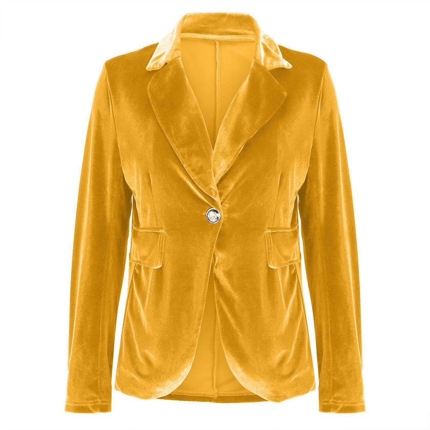 Sara | Women's Velvet Blazer